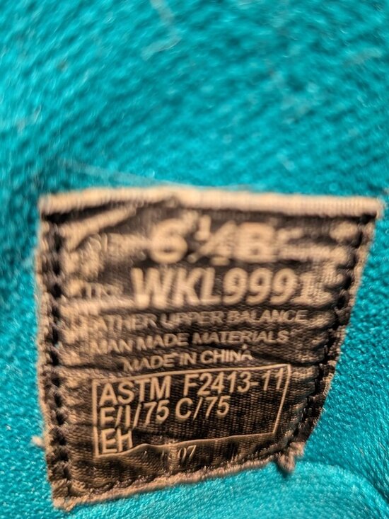 Justin Tasha Work Boot Brown Teal Women's Size 6.5 B WKL9991 Cowboy Cowgirl - Picture 8 of 8